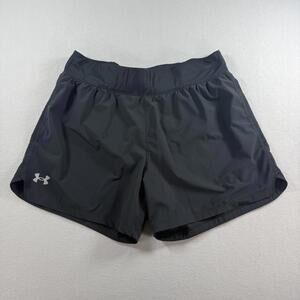 Under Armour Men's XL 5" Inseam Black Running Athletic Shorts